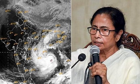 #CycloneYaas : वादळाच्या पार्श्वभूमीवर ममता बॅनर्जींचा नियंत्रण कक्षातच मुक्काम