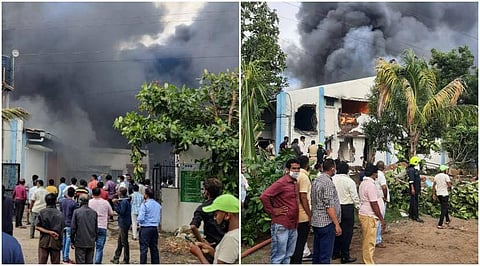 Fire In Pune | पुण्यातील मुळशीच्या सॅनिटायझर कंपनीला आग… १८ जणांचा मृत्यू
