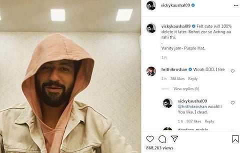 विक्की कौशलचा ‘हा’ video viral