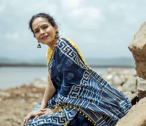 ऐश्वर्या नारकरच्या फोटोने इंटरनेटवर लावली आग; पाहा फोटो