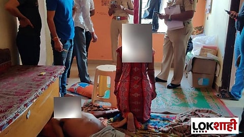 विरारमध्ये आजारी पतीचे निधन झाल्यानंतर पत्नीने घेतला गळफास