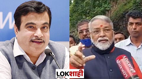 Shiv Sena leader Chandrakant Khaire praised Nitin Gadkari