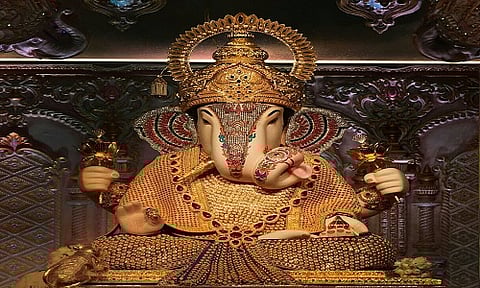 सलग दुसऱ्या वर्षी श्रीमंत दगडूशेठ गणपती मुख्य मंदिरातच होणार विराजमान