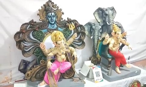 सांगलीत गणेशोत्सवाची तयारी अंतिम टप्प्यात, गणेशमूर्तीकारही सज्ज