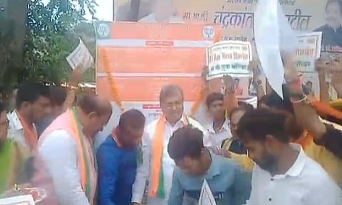 भाजप प्रदेशाध्यक्ष चंद्रकांत पाटील तीन दिवसांच्या अमरावती दौऱ्यावर