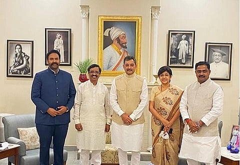 Maratha Reservation | खासदार संभाजीराजे छत्रपती राष्ट्रपतींच्या भेटीला; शिष्टमंडळात ‘या’ मंत्र्यांचा समावेश