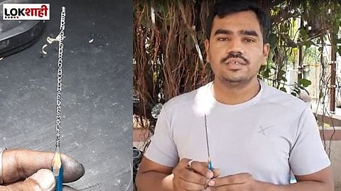 पेन्सिलवर कोरले नाव; तरूणाकडून पंतप्रधानांना वाढदिवसाच्या अनोख्या शुभेच्छा !