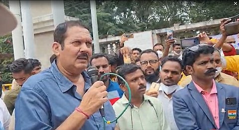 साताऱ्यात शेकडो युवकांचा ठिय्या; खा. उदयनराजे आंदोलकांच्या भेटीला