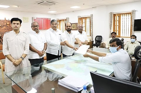 भाजपकडून अमल महाडिक यांचा उमेदवारी अर्ज दाखल