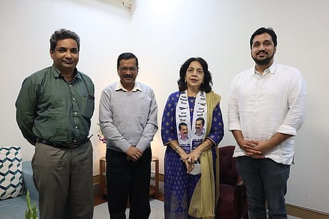 Goa Assembly Elections 2022; भाजपाच्या माजी आमदार एलिना सलढणा यांचा आम आदमी पक्षात प्रवेश