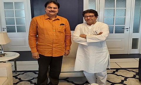 Ankita Patil | हर्षवर्धन पाटील यांनी घेतली राज ठाकरेंची भेट, लेकीसह ‘शिवतीर्थ’वर