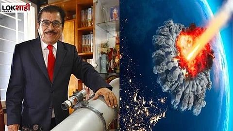 ‘त्या’ लघुग्रहापासून पृथ्वीला धोका नाही; जेष्ठ खगोल अभ्यासक दा कृ. सोमण यांचा दावा