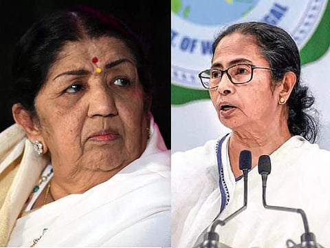 लता दीदींचे गाणे पुढचे 15 दिवस सार्वजनिक ठिकाणांवर वाजणार; ममता सरकारची घोषणा