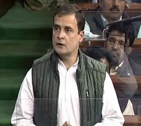 ‘नरेंद्र मोदी काँग्रेसला घाबरतात; संसदेत खोटं बोलतात’ | Rahul Gandhi