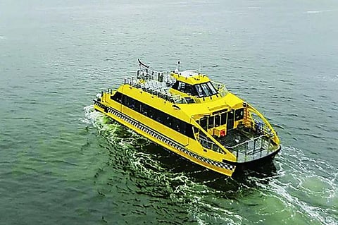 Developing shipping in cities to make way for traffic congestion in the city