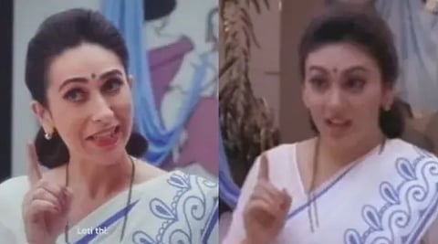 करिश्मा कपूरने प्रसिद्ध निरमा जाहिरात पुन्हा तयार केली, 90 च्या दशकातील सोनेरी आठवणींना उजाळा