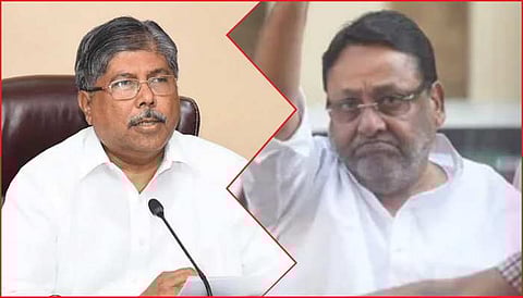 नवाब मलिकांचा राजीनामा घेऊनच आम्ही गप्प बसू- चंद्रकांत पाटील