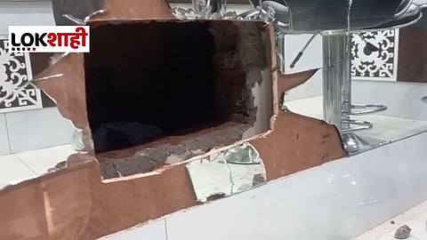 भाड्याने घेतले दुकान, भरदिवसा भिंत फोडून घातला ज्वेलर्सवर दरोडा