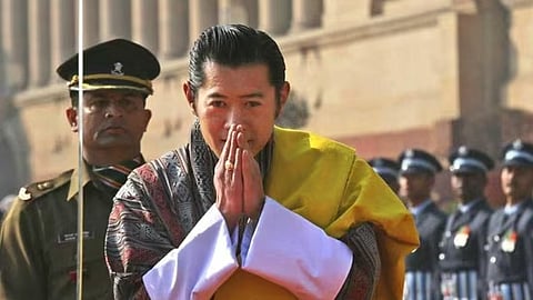 Bhutan King Arrival In Lucknow