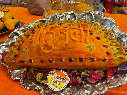 Lucknow Sweet Shop Sets Record With World’s Largest Gujiya Ahead Of Holi