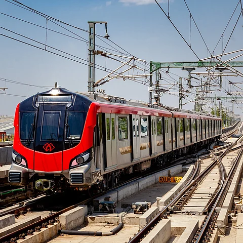 green light has finally been given to the metro that runs from Charbagh to Vasant Kunj.