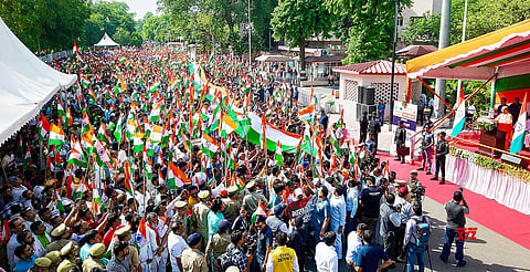 Tiranga Yatra Lucknow
