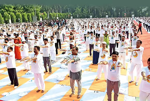 International Yoga Day in Lucknow
