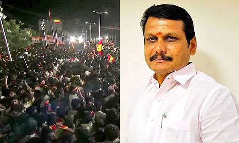 Karur Stampede Case | டெல்லி சி.பி.ஐ. அலுவலகத்தில் செந்தில் பாலாஜி ஆஜர்