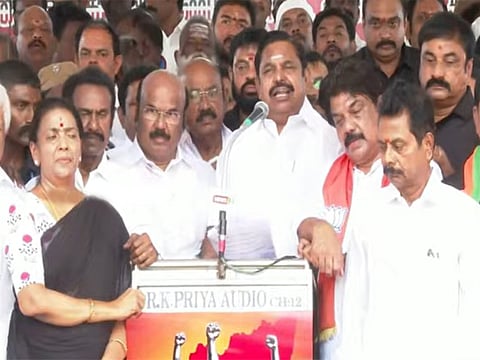 பாலியல் வன்கொடுமை, போதைப்பொருள் குறித்து முதலமைச்சர் வாய் திறக்க மாட்டார் - இ.பி.எஸ்.