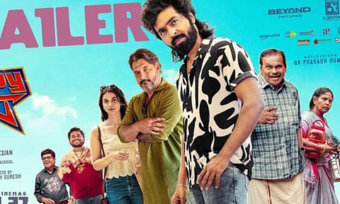 கம்பேக் கொடுக்கும் ஜி.வி... ஹேப்பி ராஜ் டிரெய்லர் வெளியீடு!