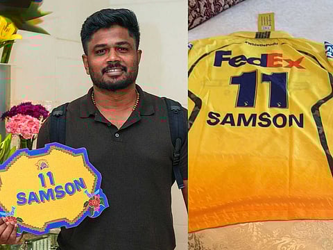 IPL 2026 | சஞ்சு சாம்சனுக்கான ஜெர்சி நம்பரை வெளியிட்டது சென்னை சூப்பர் கிங்ஸ்
