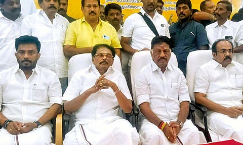 தேர்தல் கூட்டணிக்காக Vijay வீட்டு வாசலை இ.பி.எஸ். தட்டிக்கொண்டிருக்கிறார் - ஓ.பி.எஸ். விமர்சனம்