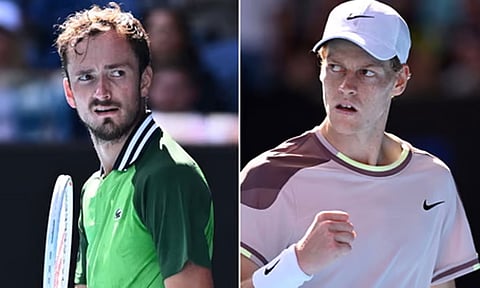 ஜானிக் சின்னர், டேனில் மெத்வதேவ்