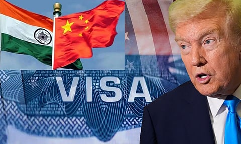 டிரம்பின் கடுமையான குடியேற்றக் கொள்கையால் இந்தியா, சீனாவுக்கு தான் அதிக பாதிப்பு - ஷாக் புள்ளிவிவரம் | US Visa