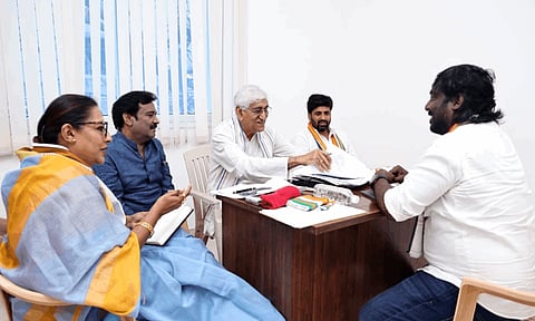 TN Elections 2026: சட்டமன்ற தேர்தல் - காங்கிரஸ் வேட்பாளர் தேர்வுக்குழு கூட்டம் தொடங்கியது