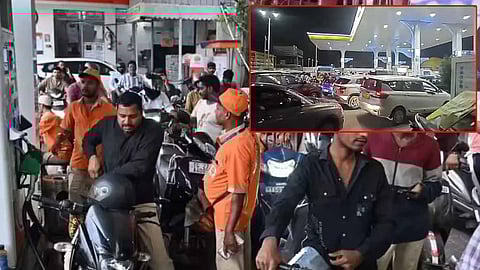 எரிபொருள் தட்டுப்பாடு என்பது வதந்தி: பீதியில் வாங்குவதை தவிர்க்கவும்- மக்களுக்கு தெலுங்கானா அரசு வேண்டுகோள்