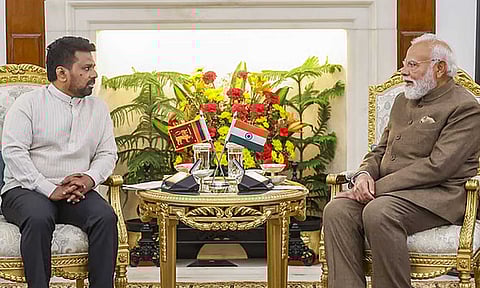 PM Modi - Sri Lankan President