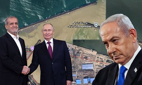 காஸ்பியன் கடல்: ரஷியா - ஈரான் ஆயுத விநியோக பாதையை தாக்கிய இஸ்ரேல் | Iran war