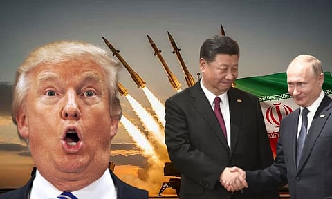 சத்தமில்லாமல் Full Support.. ஈரானுக்கு அனைத்து உதவிகளையும் வழங்கும் ரஷியா - சீனா.. அதிரவைக்கும் Axis Of Evation பின்னணி