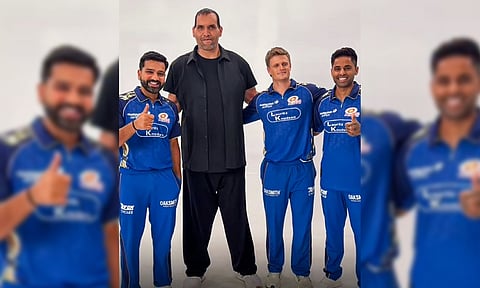 MI | VIDEO: புதிய ஓபனர்... மும்பை இந்தியன்ஸ் அணி வீரர்களுடன் தி கிரேட் காளி