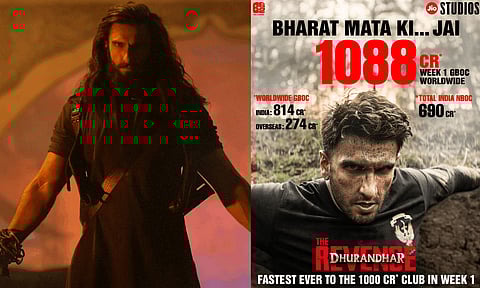 Dhurandhar 2 | முதல் வாரத்தில் ரூ. 1088 கோடி... வசூலை வாரிக்குவிக்கும் துரந்தர் தி ரிவெஞ்ச்