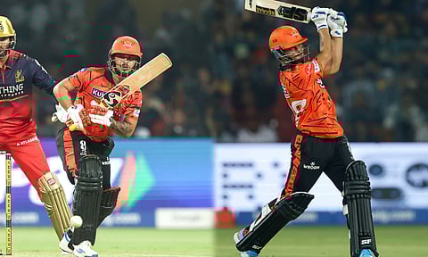 IPL 2026 | இஷான் கிஷன் - அனிகேத் அதிரடி: RCB அணிக்கு 202 ரன்கள் இலக்கு நிர்ணயித்த SRH