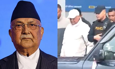 நேபாள முன்னாள் பிரதமர் கே.பி.சர்மா ஒலி அதிரடி கைது