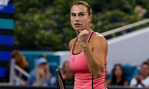 Miami Open Tennis | இறுதிப் போட்டிக்கு முன்னேறினார் சபலென்கா