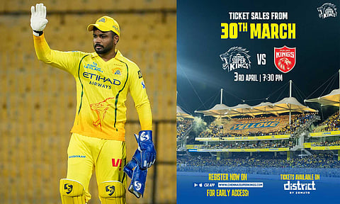 IPL 2026 | Ticket sales for the CSK vs PBKS match at Chepauk Stadium begin tomorrow