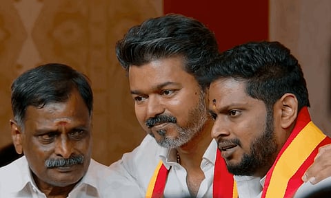 TVK Vijay | விசுவாசத்திற்கு பரிசு? பணியாளரின் மகனை வேட்பாளராக அறிவித்த விஜய்