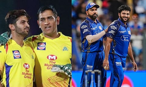 CSK அணிக்காக 5 சீசன்களில் ஒருமுறை கூட இல்லை- MI அணிக்காக அறிமுக போட்டியில் அசத்திய ஷர்துல் தாகூர்
