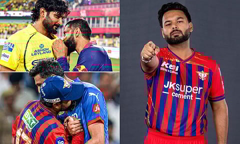 ஜடேஜாவை தொடர்ந்து டெல்லி அணியின் லோகோவை முத்தமிட்ட ரிஷப் பண்ட்