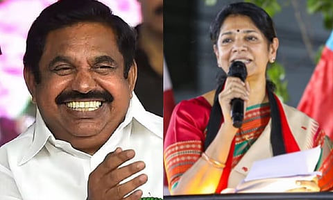 தேர்தலுக்கு பின் இந்தி கற்றுக்கொண்டு ஆளுநராக சென்று விடுவார் இ.பி.எஸ்..!- கனிமொழி கிண்டல்