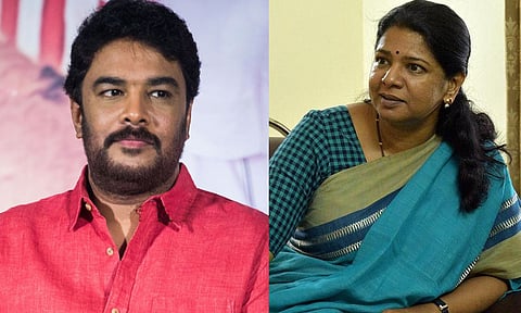 சம்பந்தமே இல்லாத வேட்பாளர்..! சுந்தர் சி-ஐ மறைமுகமாக விமர்சித்த கனிமொழி